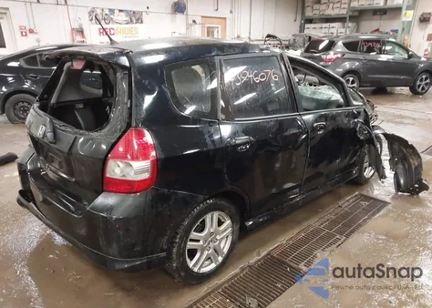 2008 Honda Fit Sport from USA, damaged, VIN JHMGD38678S032648